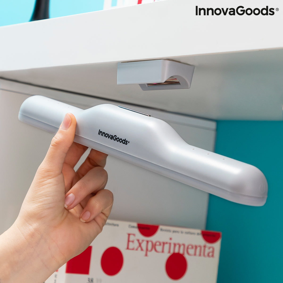 2-in-1 Wiederaufladbare Magnetische LED-Lampe Lamal InnovaGoods