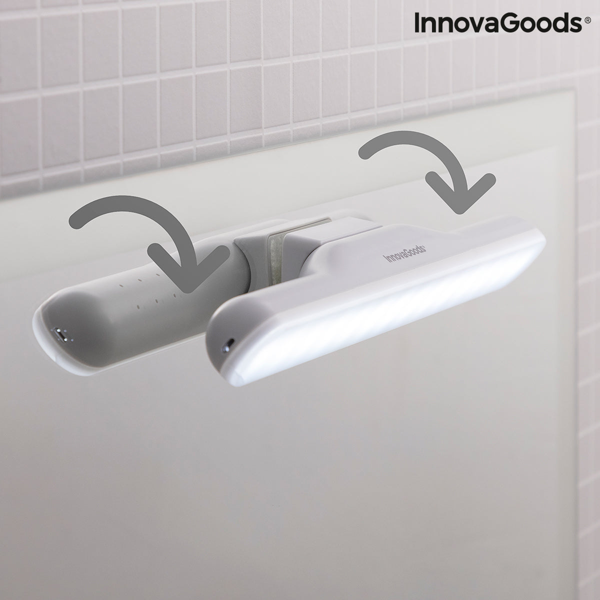 2-in-1 Wiederaufladbare Magnetische LED-Lampe Lamal InnovaGoods