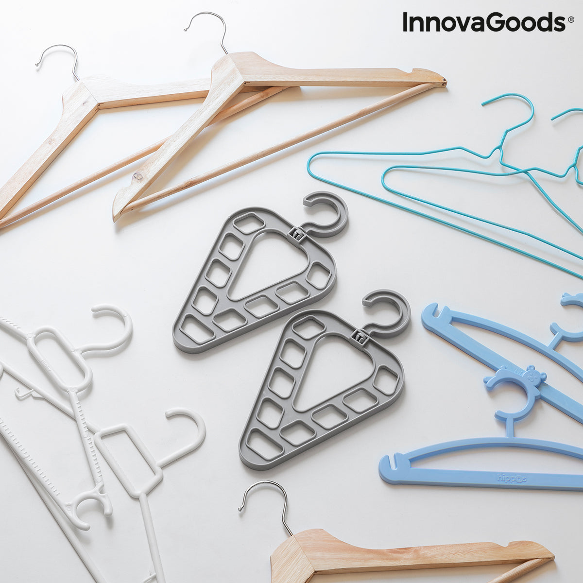 Kleiderbügel-Organizer-Set Orzer InnovaGoods 2er-Set