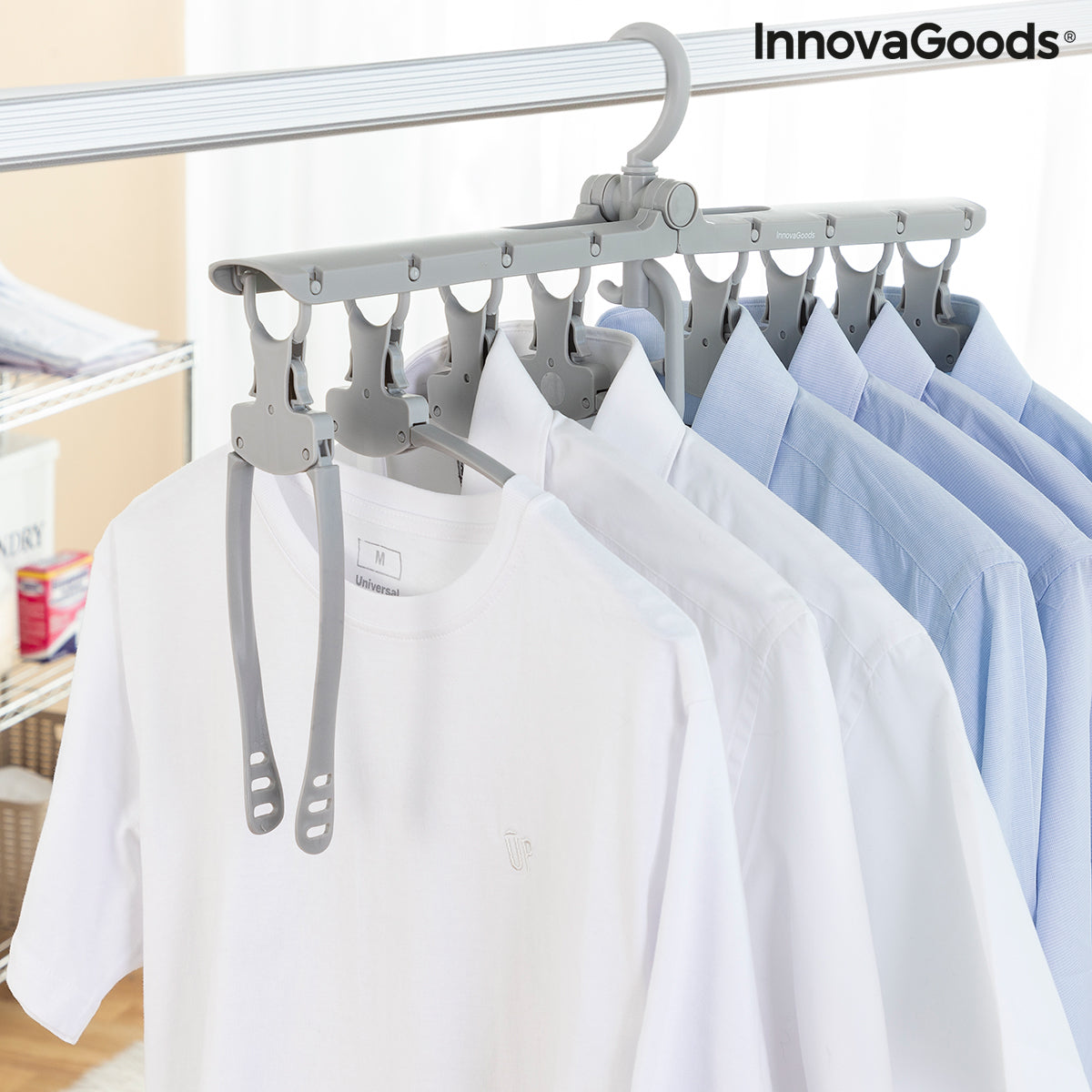 8-in-1 Mehrfachkleiderbügel Spavver InnovaGoods