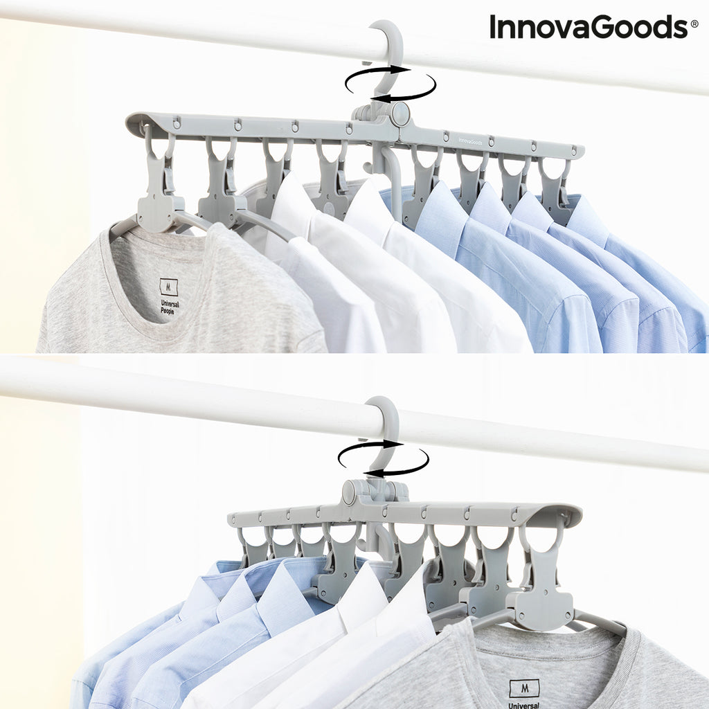 8-in-1 Mehrfachkleiderbügel Spavver InnovaGoods