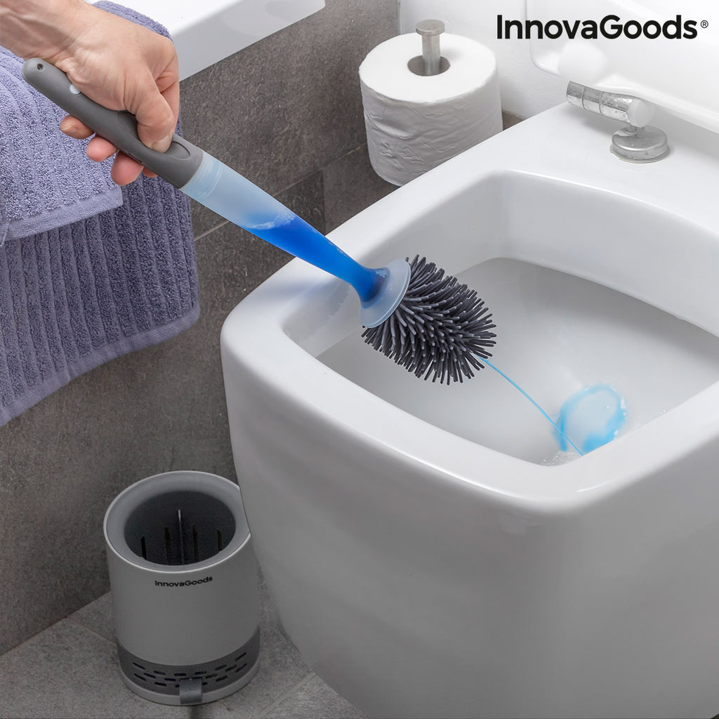 WC-Bürste mit Reinigungsmittelspender Bruilet InnovaGoods