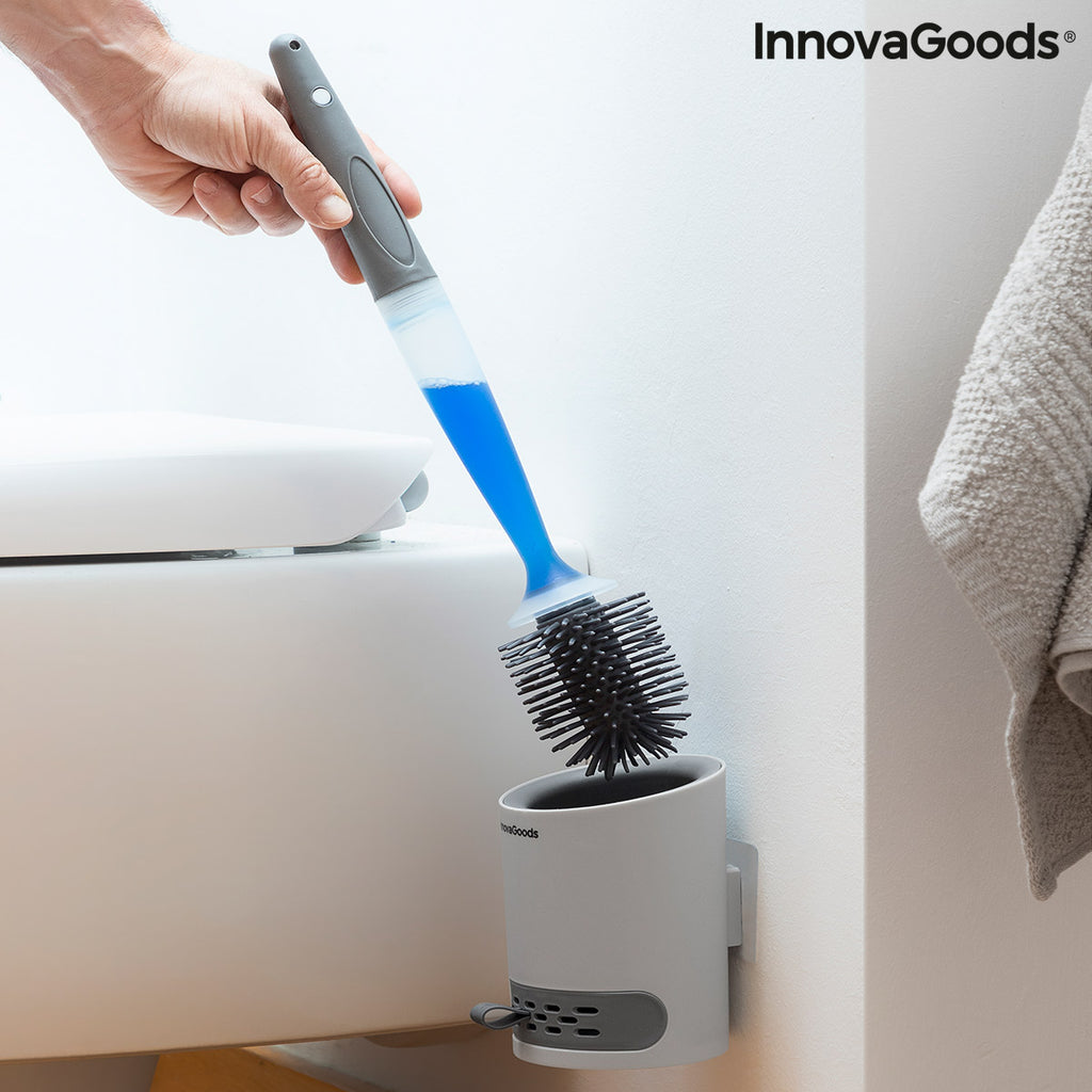 WC-Bürste mit Reinigungsmittelspender Bruilet InnovaGoods