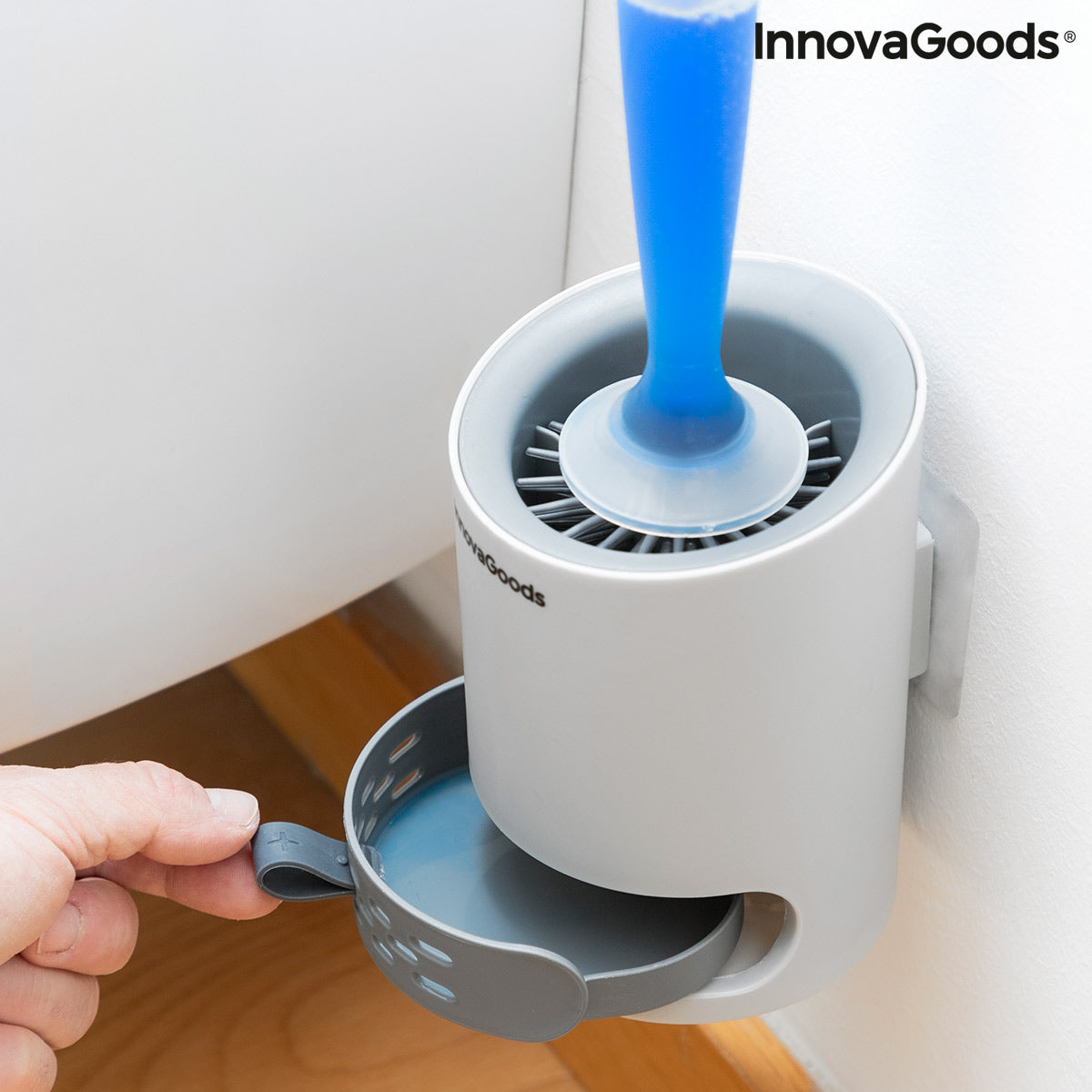 WC-Bürste mit Reinigungsmittelspender Bruilet InnovaGoods