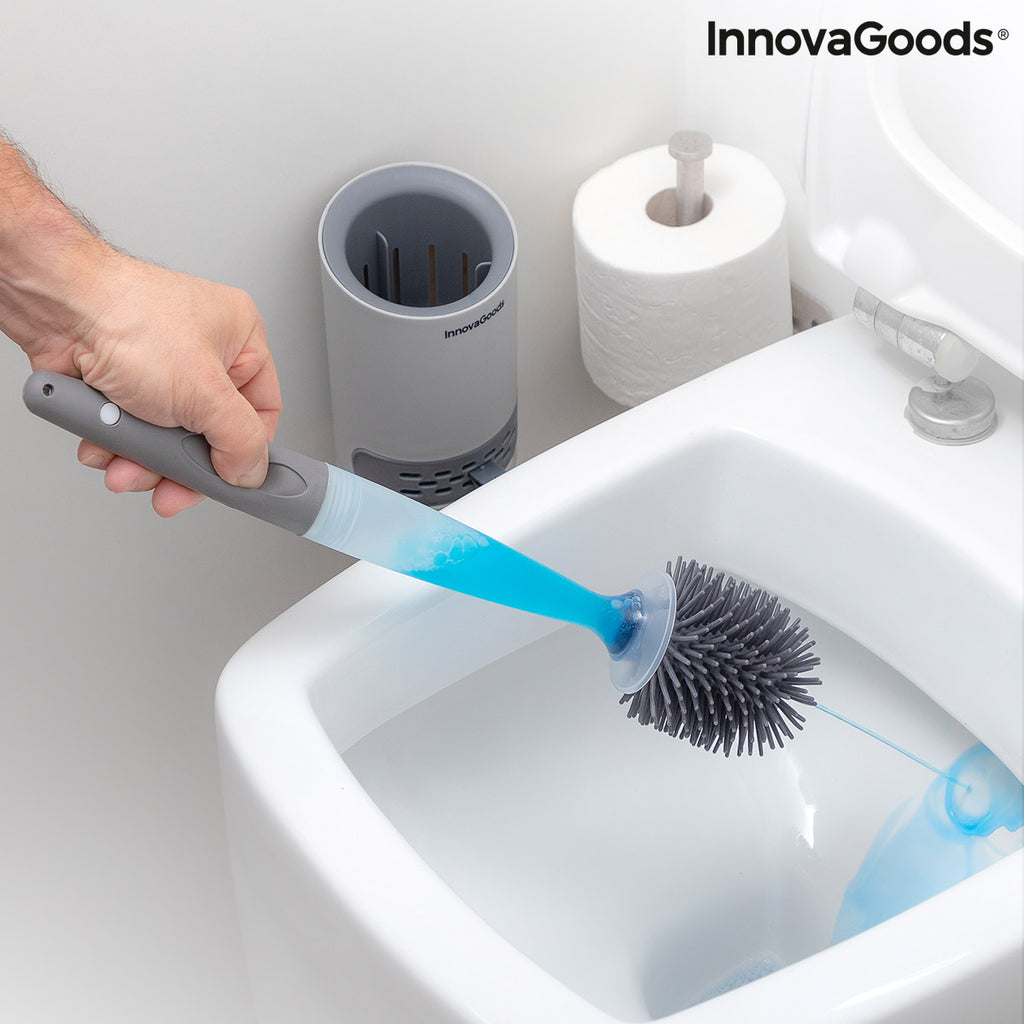 WC-Bürste mit Reinigungsmittelspender Bruilet InnovaGoods