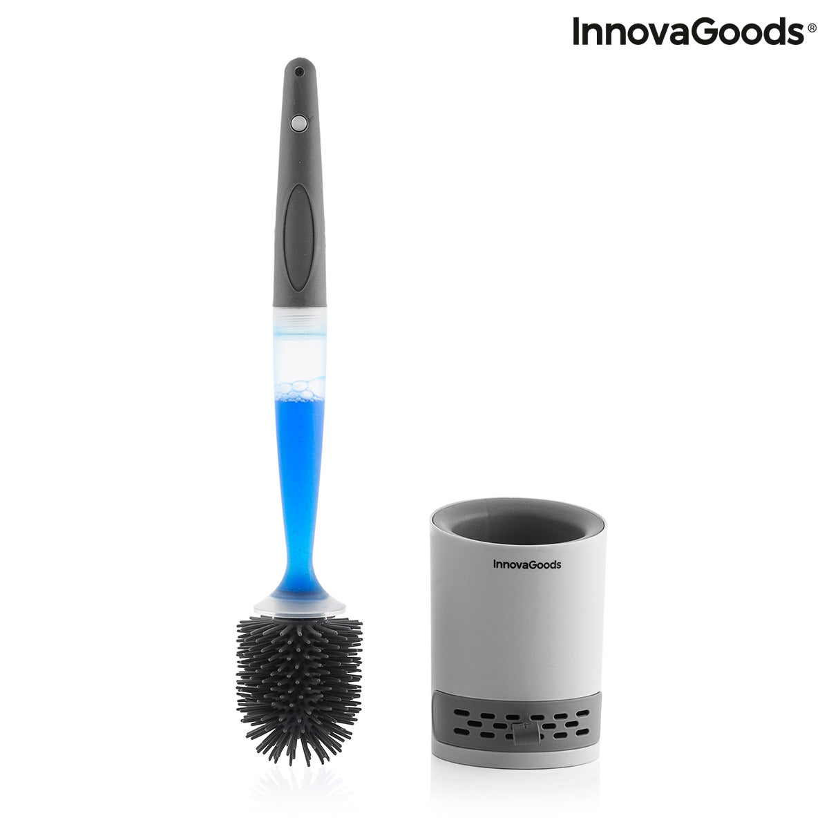 WC-Bürste mit Reinigungsmittelspender Bruilet InnovaGoods