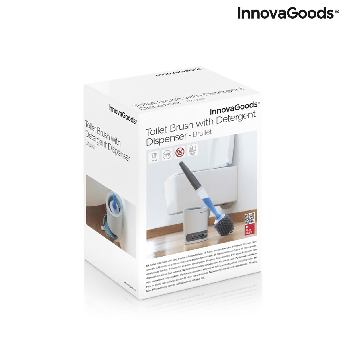 WC-Bürste mit Reinigungsmittelspender Bruilet InnovaGoods