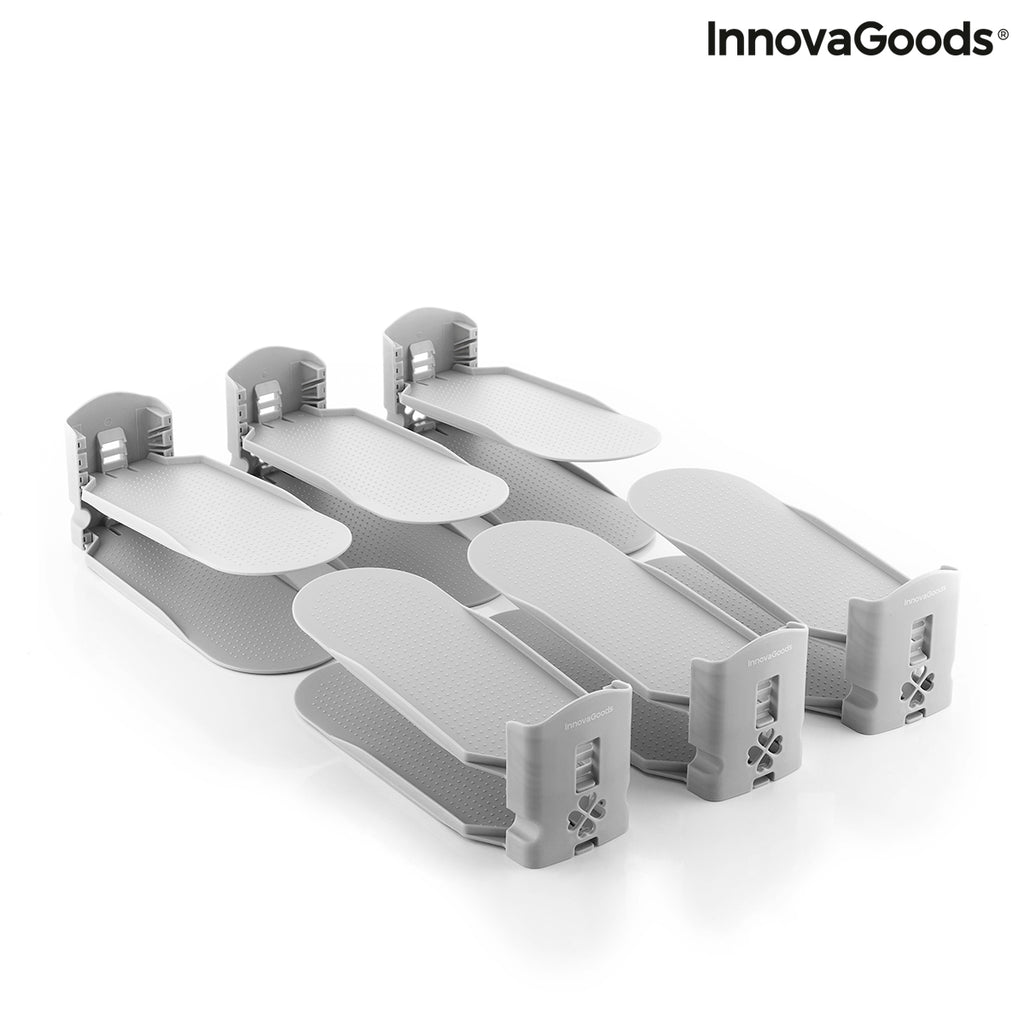 Verstellbarer Schuhorganizer Sholzzer InnovaGoods 6er-Set