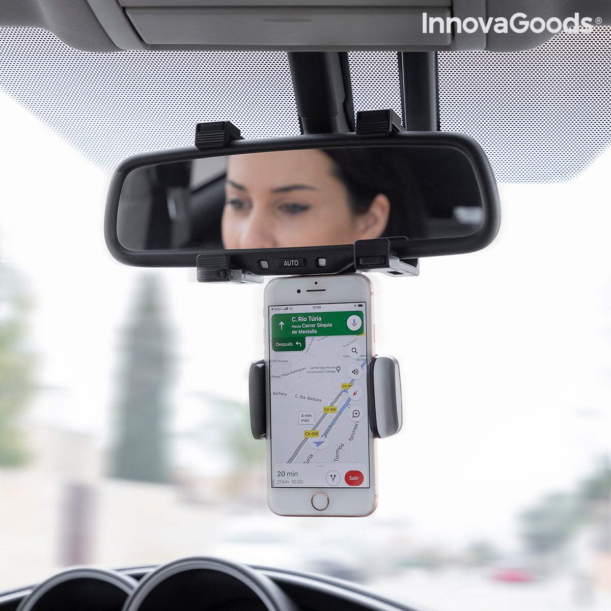 Smartphone-Halterung für Rückspiegel Stropp InnovaGoods