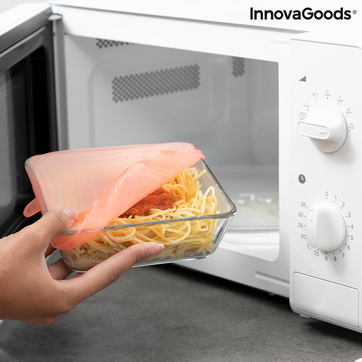10er-Set Wiederverwendbare Verstellbare Küchendeckel Lilyd InnovaGoods
