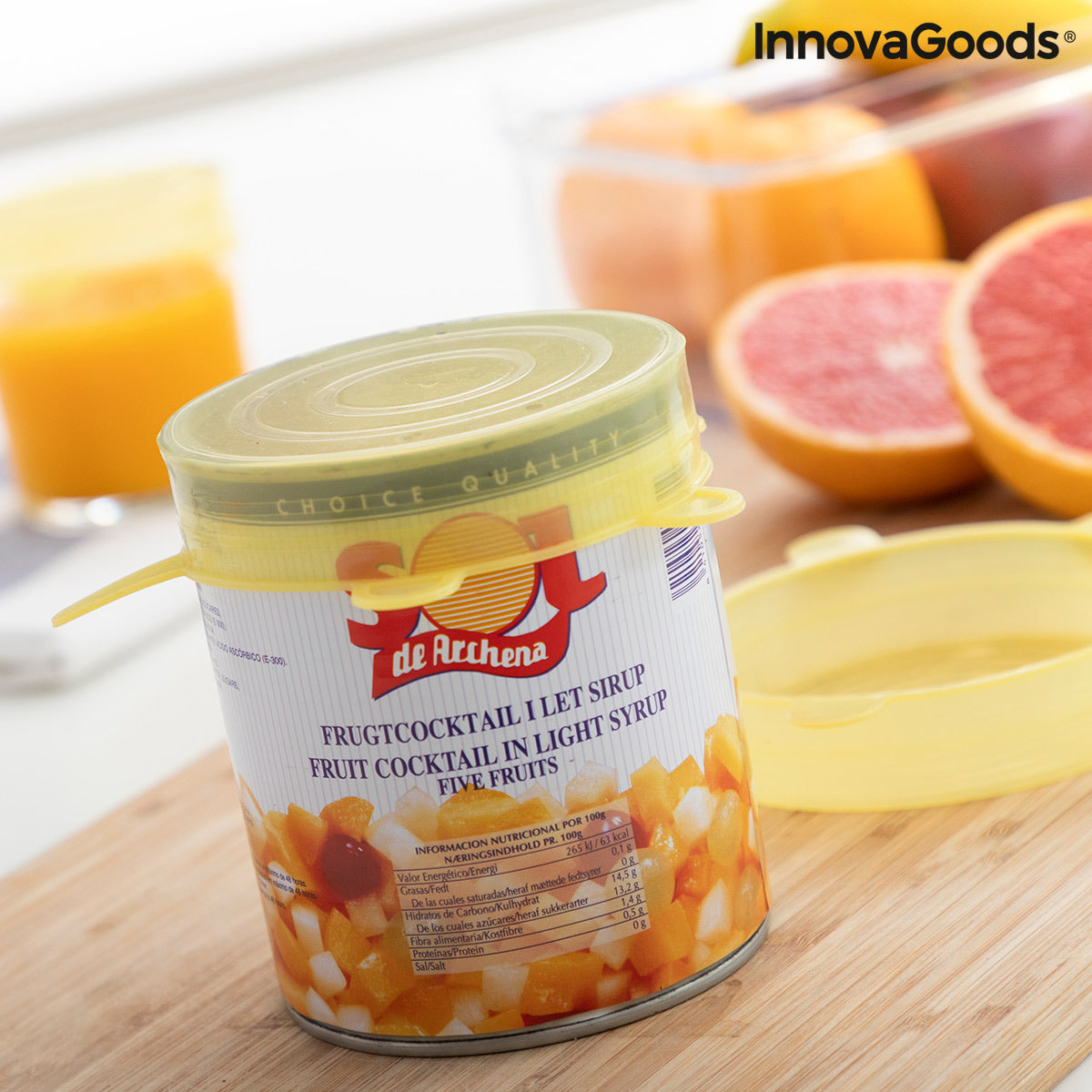 10er-Set Wiederverwendbare Verstellbare Küchendeckel Lilyd InnovaGoods