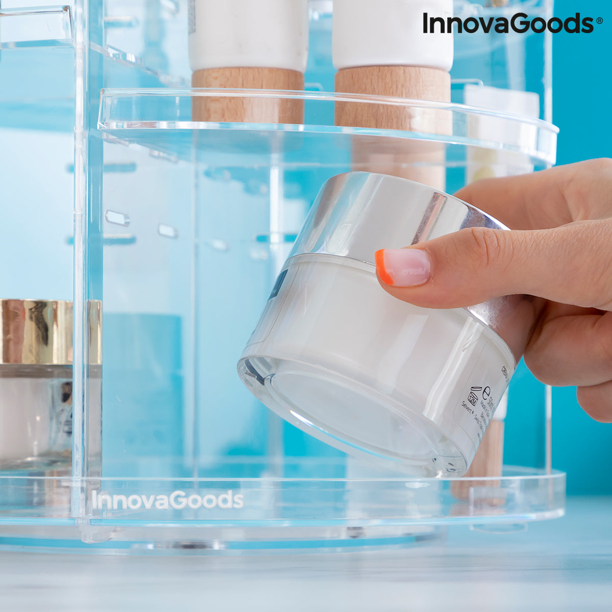 Drehbarer Make-up-Organizer Rolkup InnovaGoods