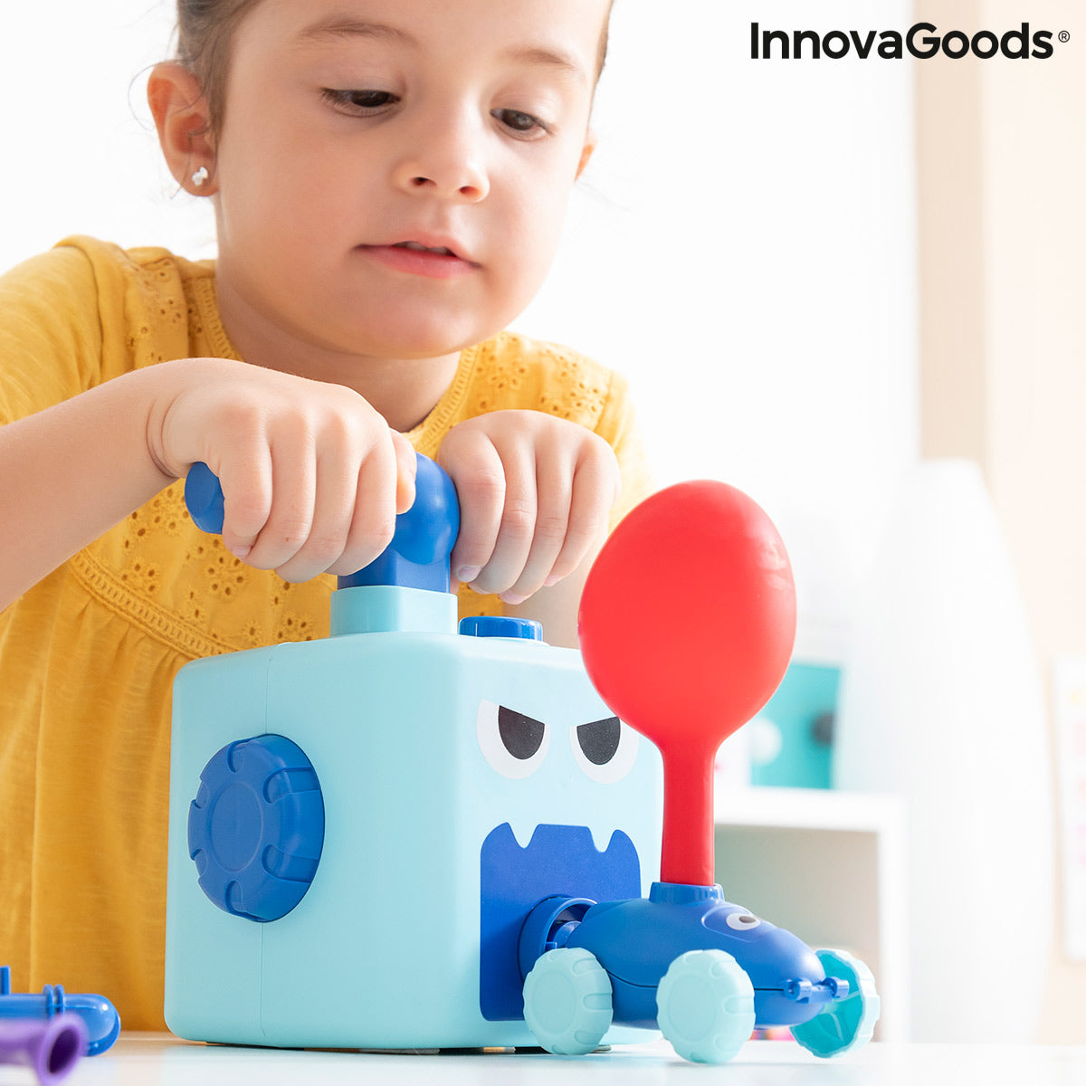 2-in-1 Auto- und Ballonwerfer-Spielzeug Coyloon InnovaGoods