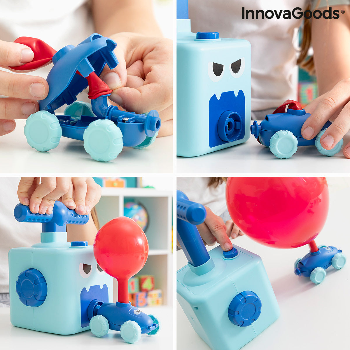 2-in-1 Auto- und Ballonwerfer-Spielzeug Coyloon InnovaGoods