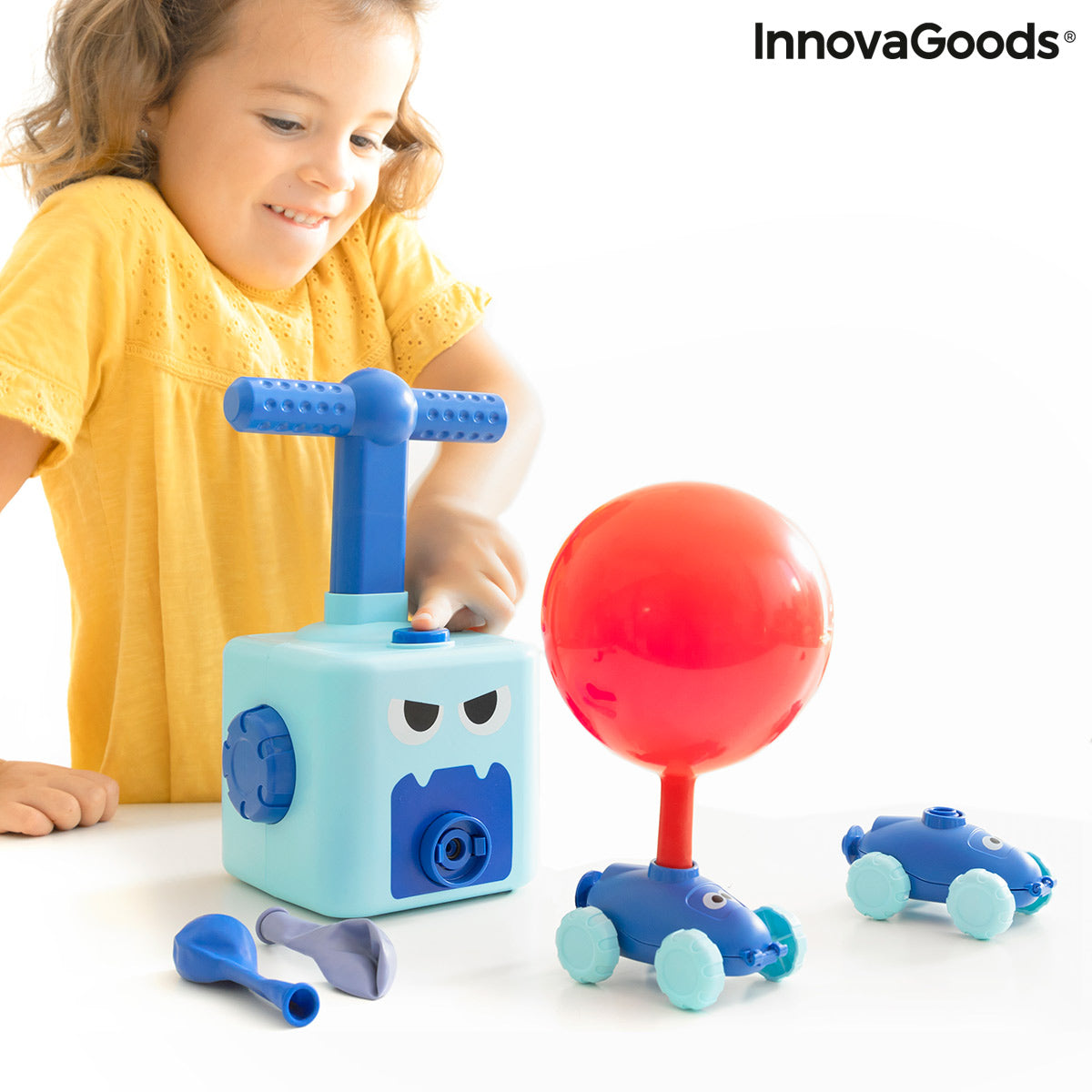 2-in-1 Auto- und Ballonwerfer-Spielzeug Coyloon InnovaGoods