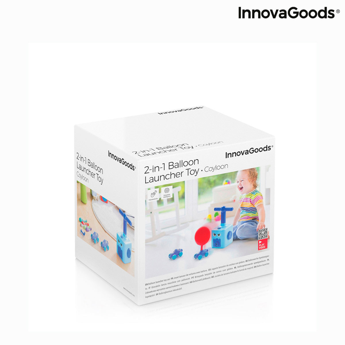 2-in-1 Auto- und Ballonwerfer-Spielzeug Coyloon InnovaGoods