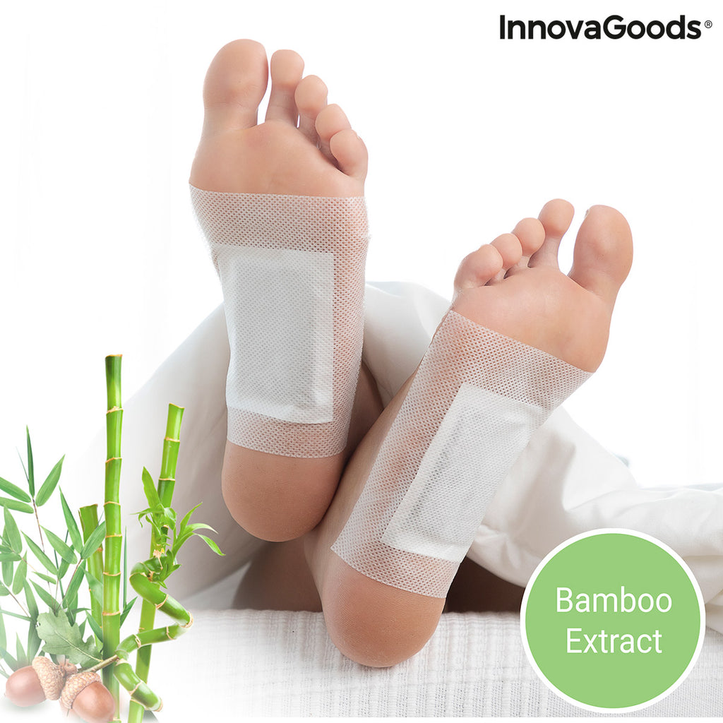Detox-Fußpflaster Bambus InnovaGoods 10 Stück