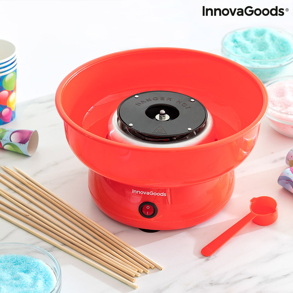 InnovaGoods Cantty Zuckerwattemaschine mit Zubehör – 450 W