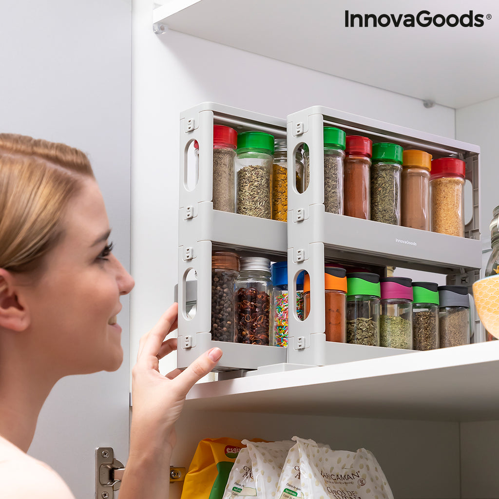 Schiebe- und Schwenkbarer Gewürzorganizer Rispick InnovaGoods