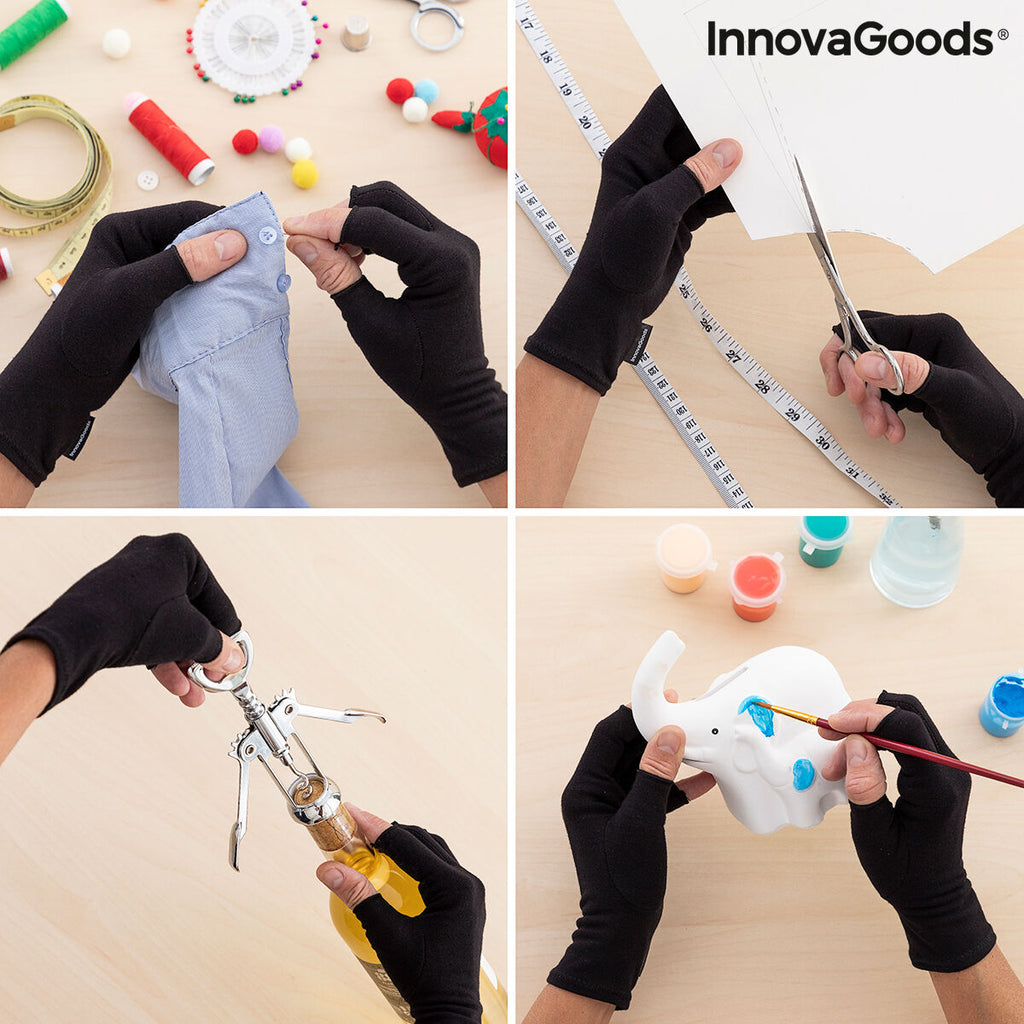 Arthritis-Kompressionshandschuhe Arves InnovaGoods 2 Stück