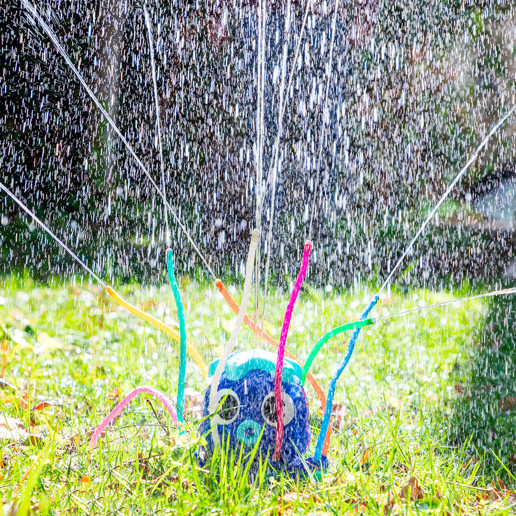 InnovaGoods Octodrop Oktopus-Wassersprinkler – 360° mit 9 Düsen