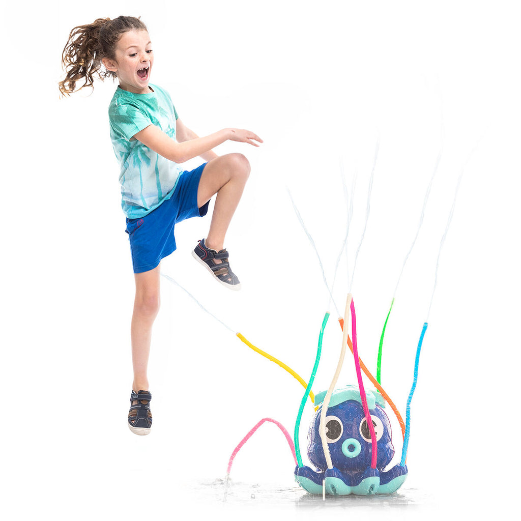 InnovaGoods Octodrop Oktopus-Wassersprinkler – 360° mit 9 Düsen