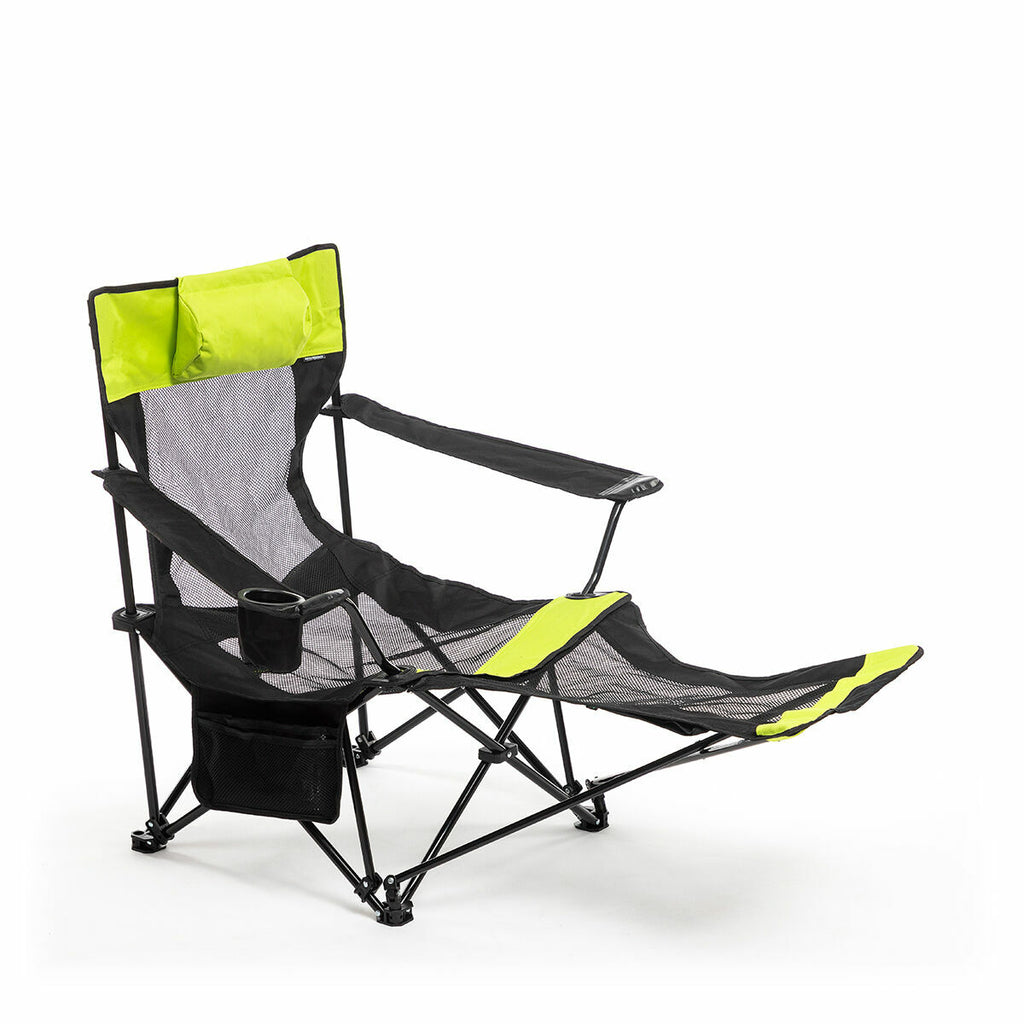 InnovaGoods Kampfort Klappbarer Campingstuhl mit Liegefunktion – 3-in-1