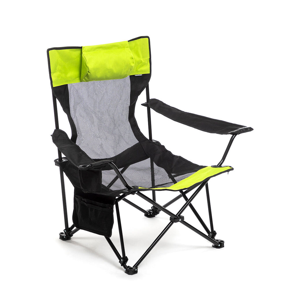 InnovaGoods Kampfort Klappbarer Campingstuhl mit Liegefunktion – 3-in-1