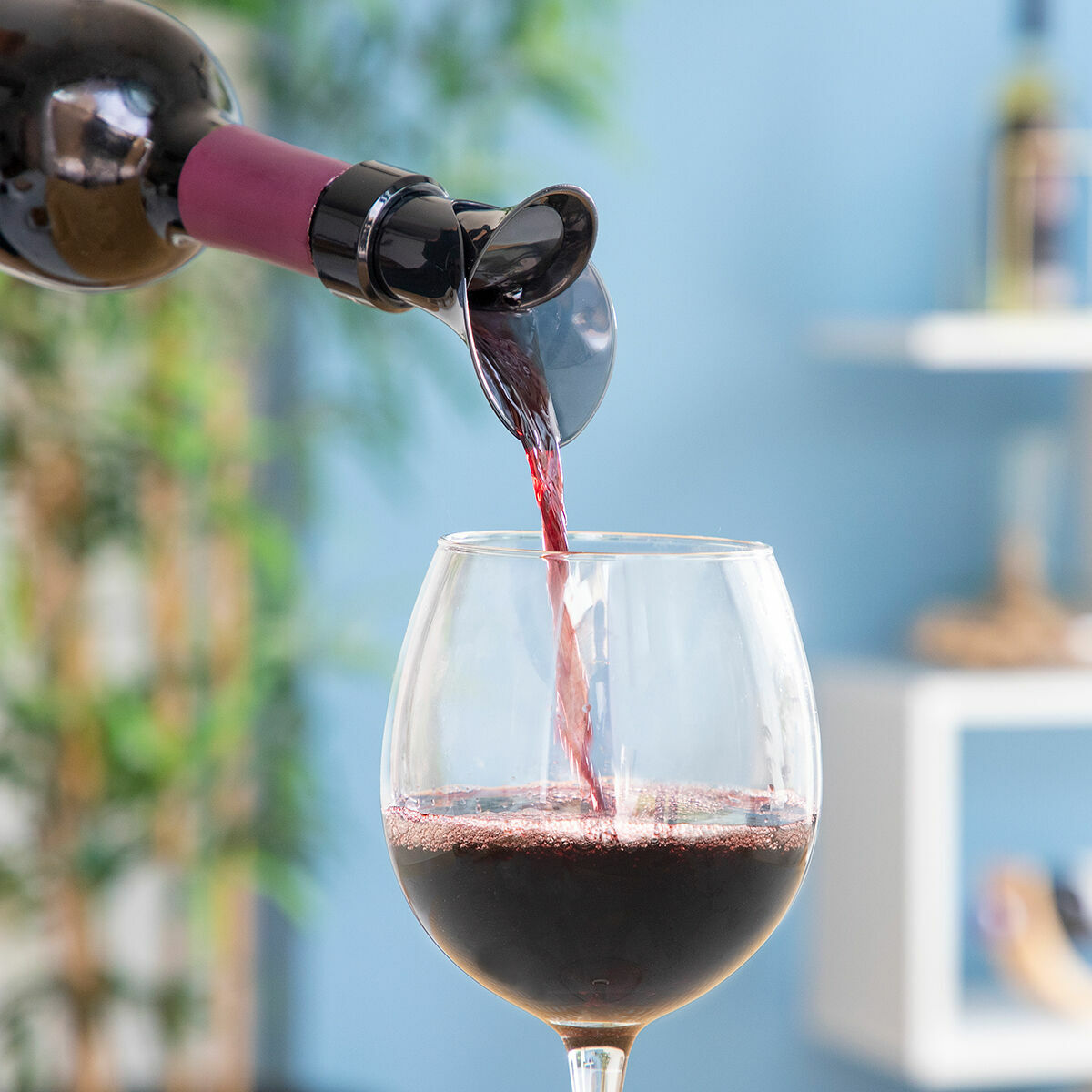 InnovaGoods Wintopp 2-in-1-Weinverschluss mit Ausgießer und Belüfter