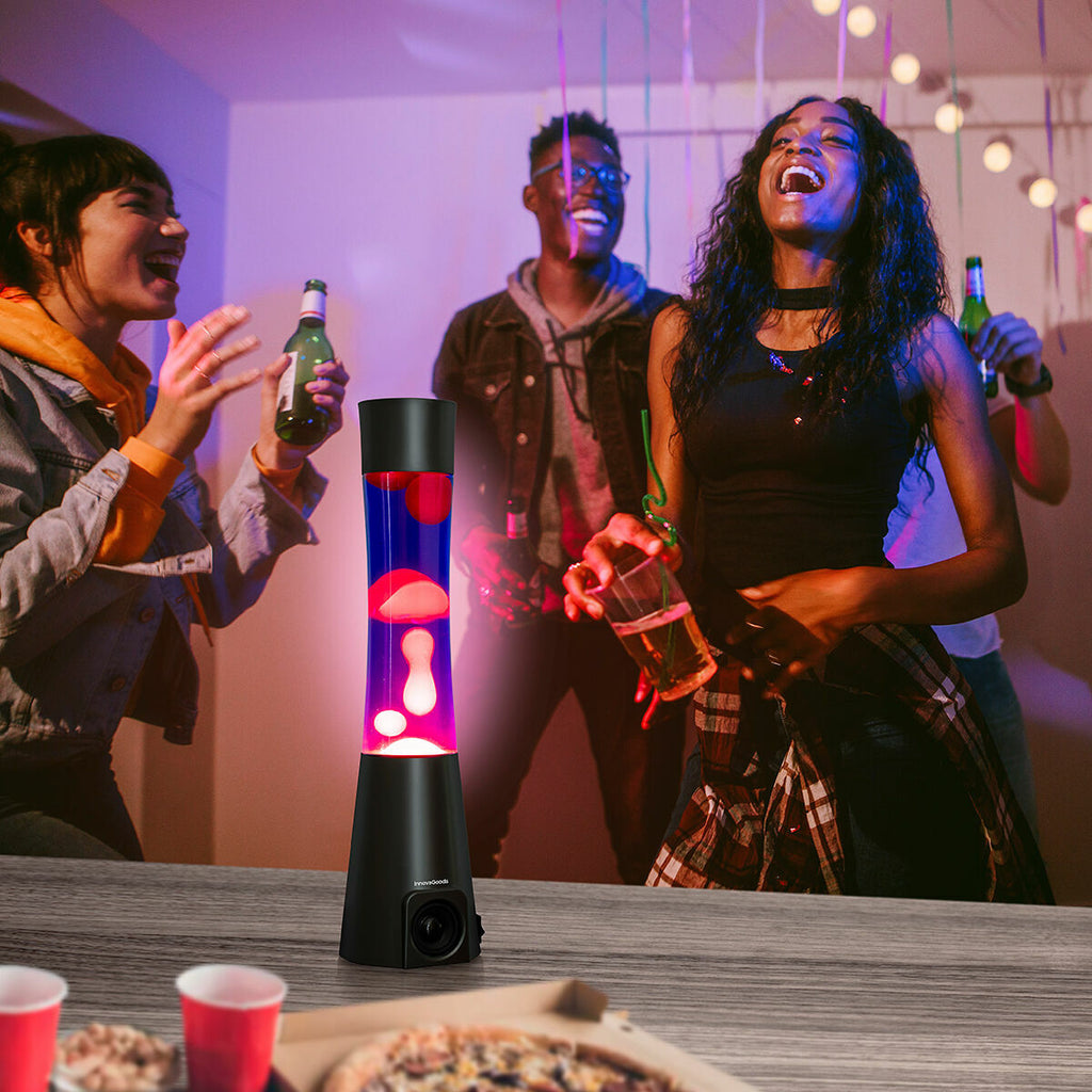 InnovaGoods Maglamp Lavalampe mit Bluetooth-Lautsprecher