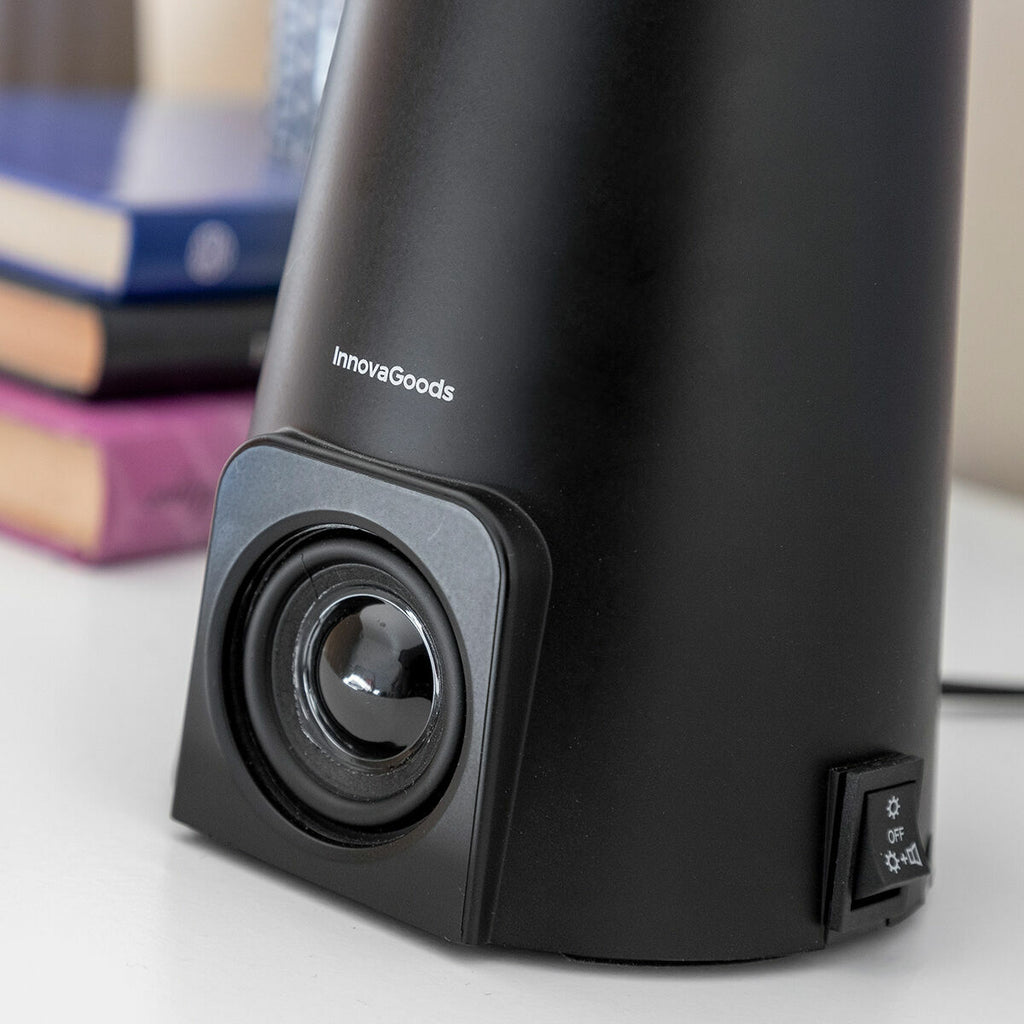 InnovaGoods Maglamp Lavalampe mit Bluetooth-Lautsprecher