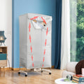 InnovaGoods Dupledry Heißluft-Wäschetrockner – 1200 W, 2 Ebenen, Grau