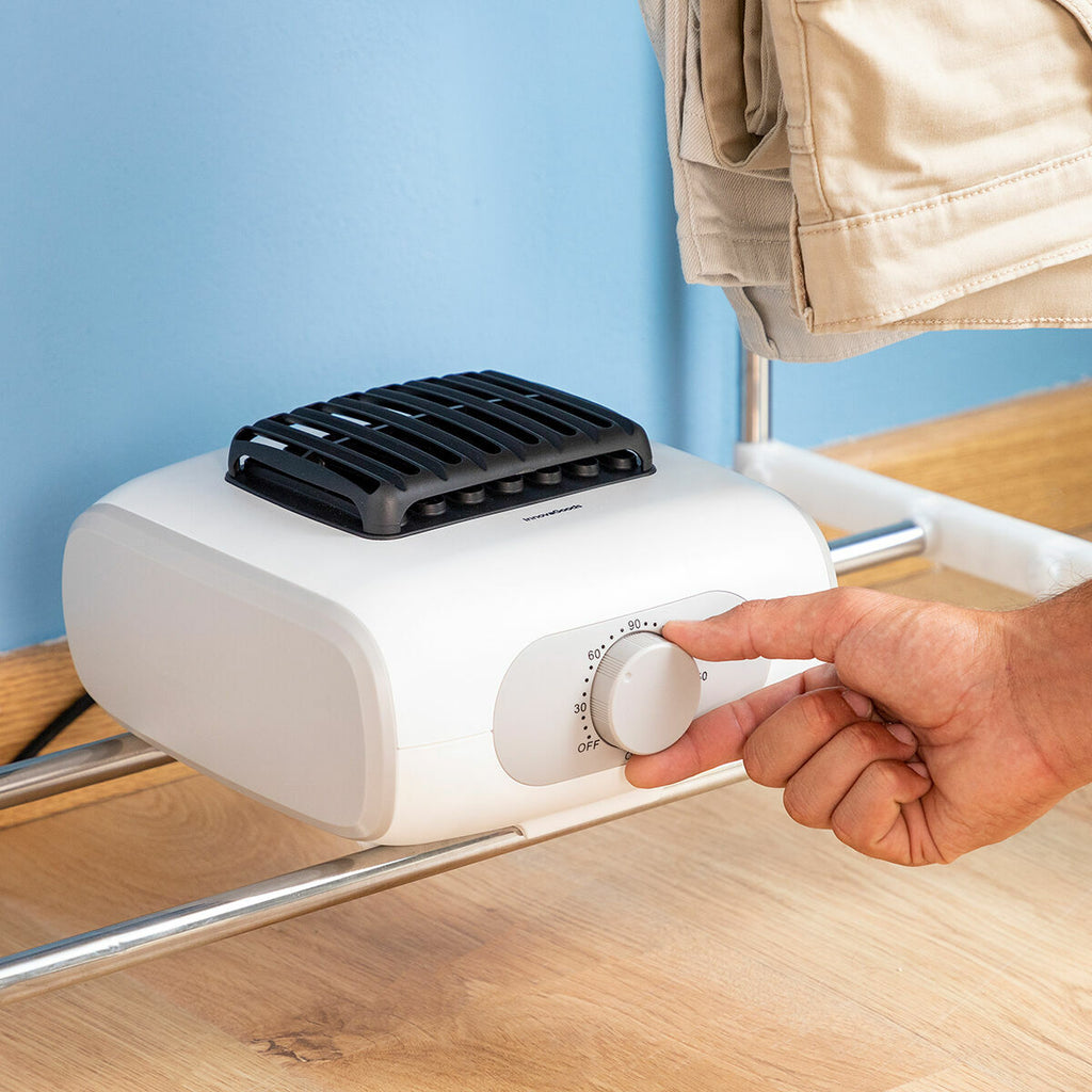 InnovaGoods Dupledry Heißluft-Wäschetrockner – 1200 W, 2 Ebenen, Grau