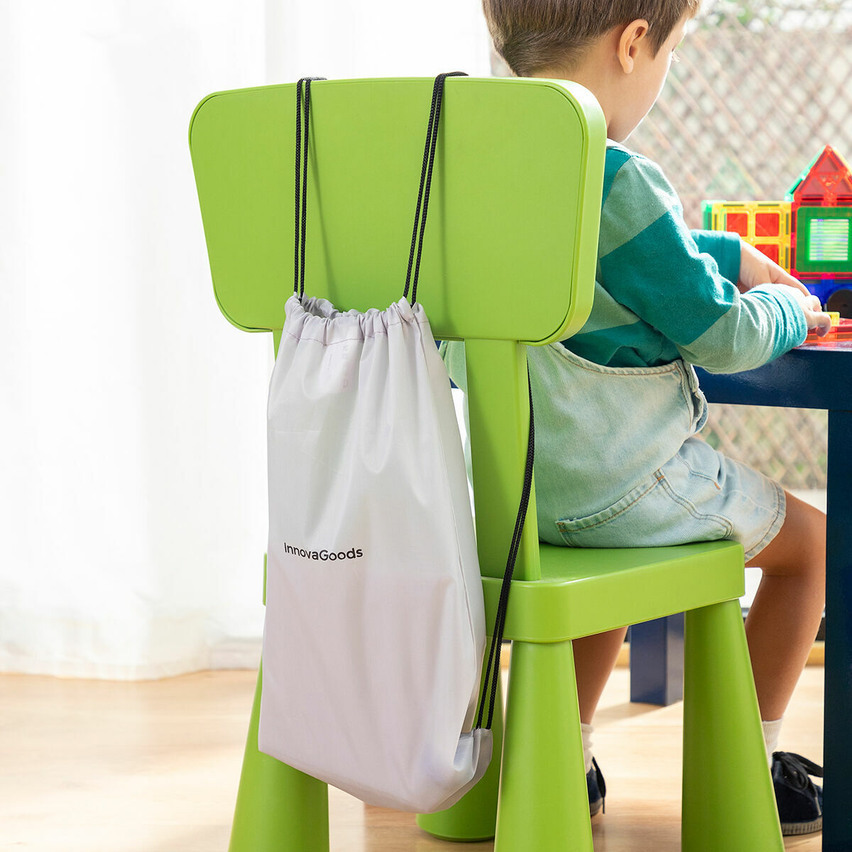 InnovaGoods Builkitt Höhlenbauset für Kinder – 155 Teile, nachleuchtend