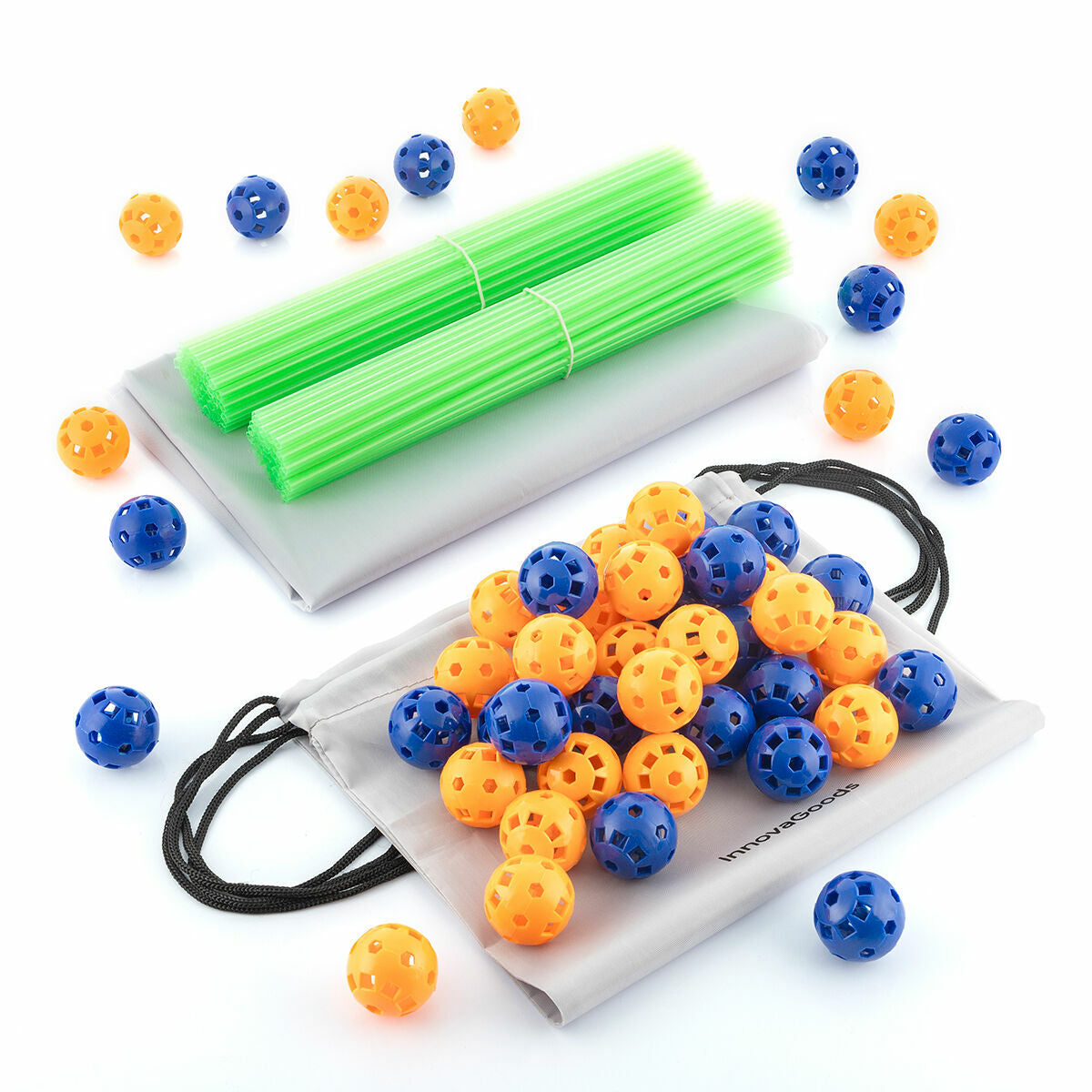 InnovaGoods Builkitt Höhlenbauset für Kinder – 155 Teile, nachleuchtend