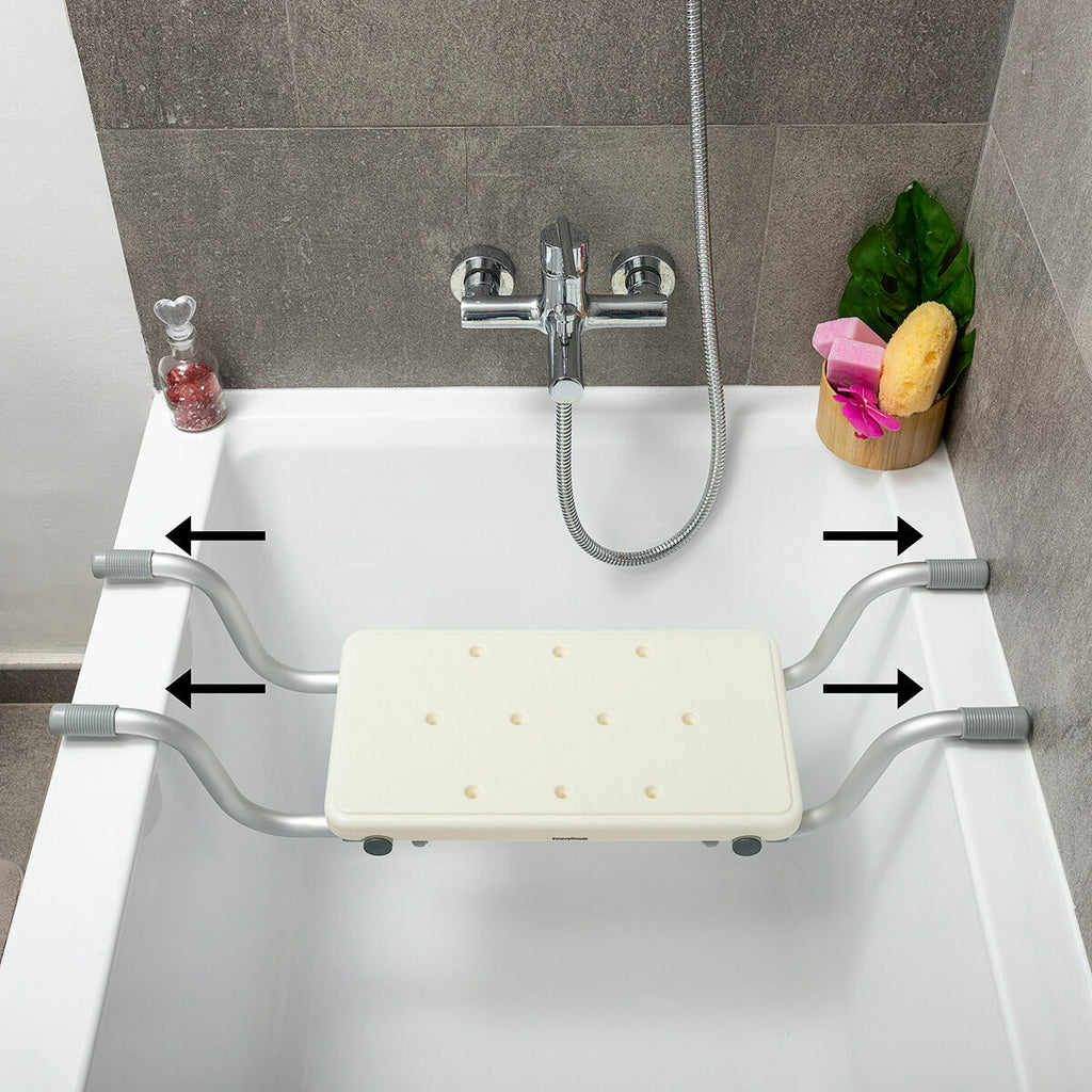 InnovaGoods Seburett 2-in-1-Badewannensitz mit Trittfunktion – bis 120 kg