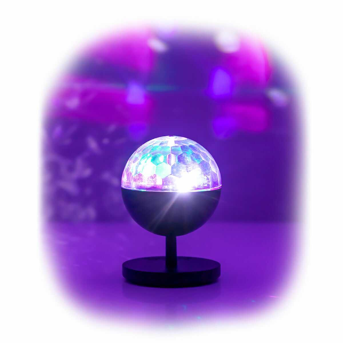 InnovaGoods Istarlyt Akku-LED-Discoprojektor mit Bluetooth-Lautsprecher