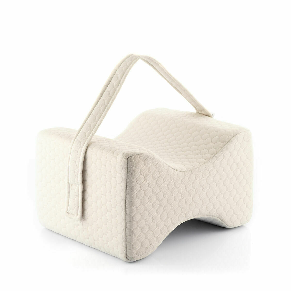 InnovaGoods Lerellow Memory-Schaum-Bein- und Kniekissen mit Halteband