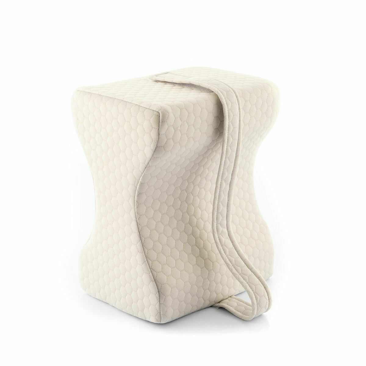 InnovaGoods Lerellow Memory-Schaum-Bein- und Kniekissen mit Halteband