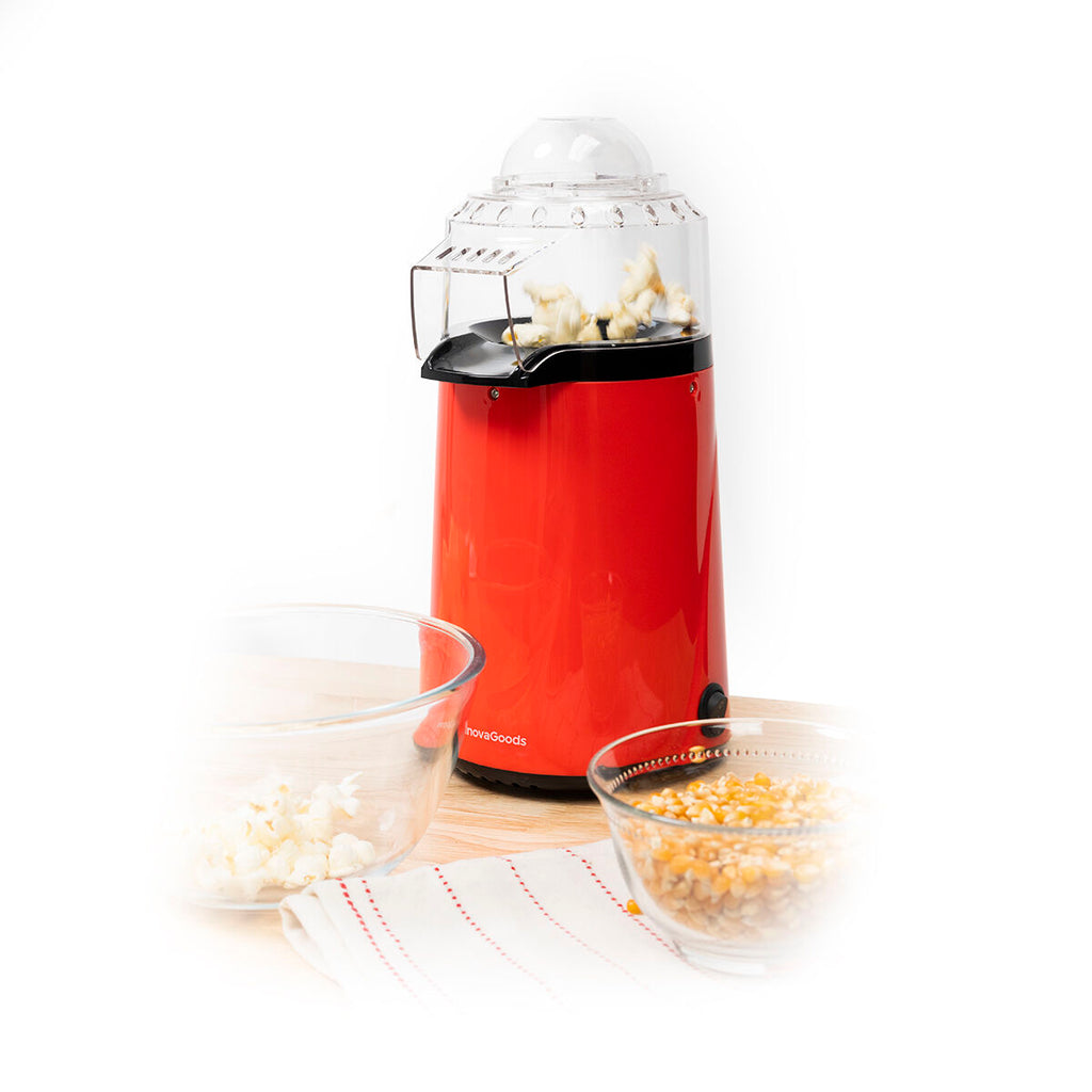 InnovaGoods Popmar Heißluft-Popcornmaschine – 1200 W mit Messlöffel