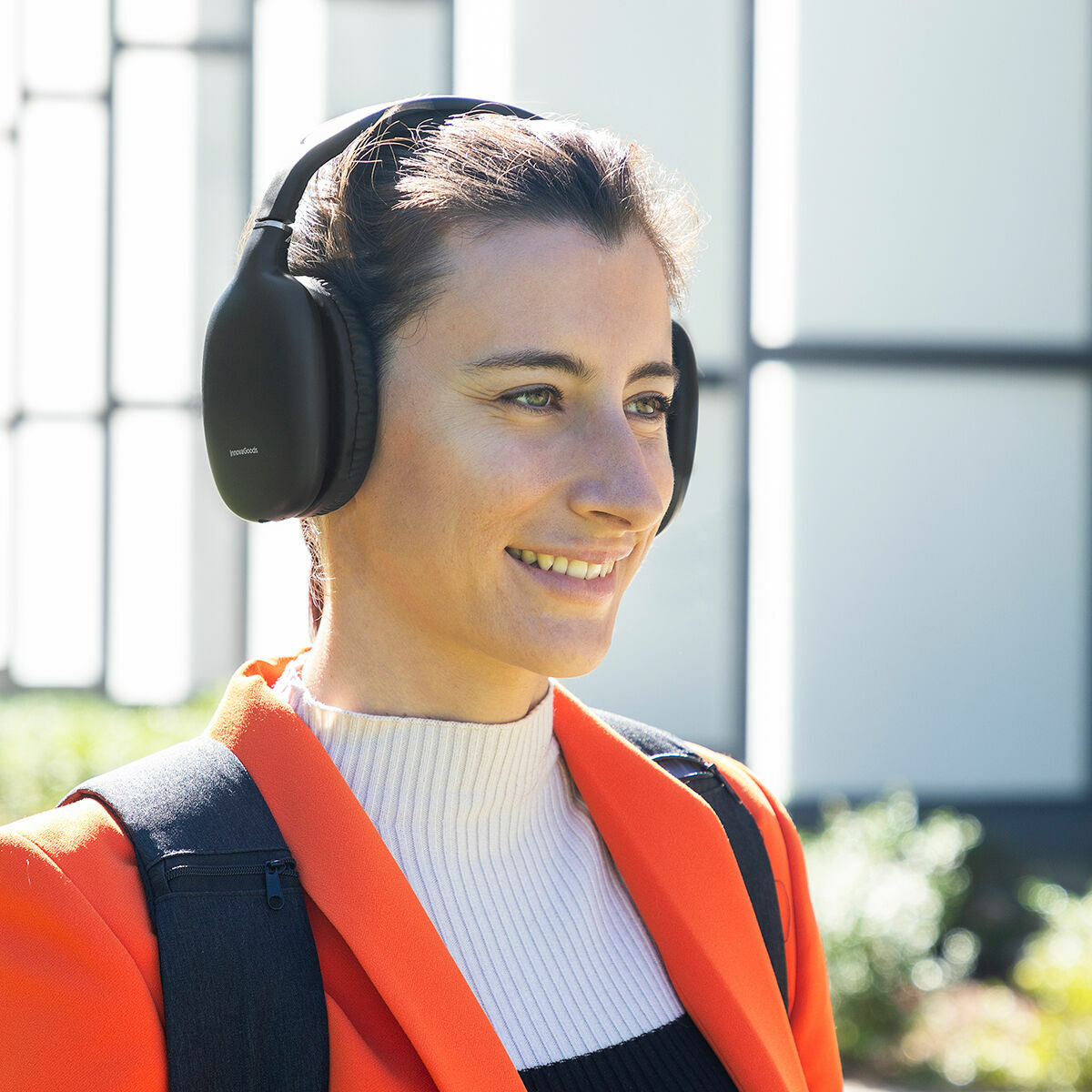 InnovaGoods Folbeat Faltbare Bluetooth-Over-Ear-Kopfhörer mit Mikrofon