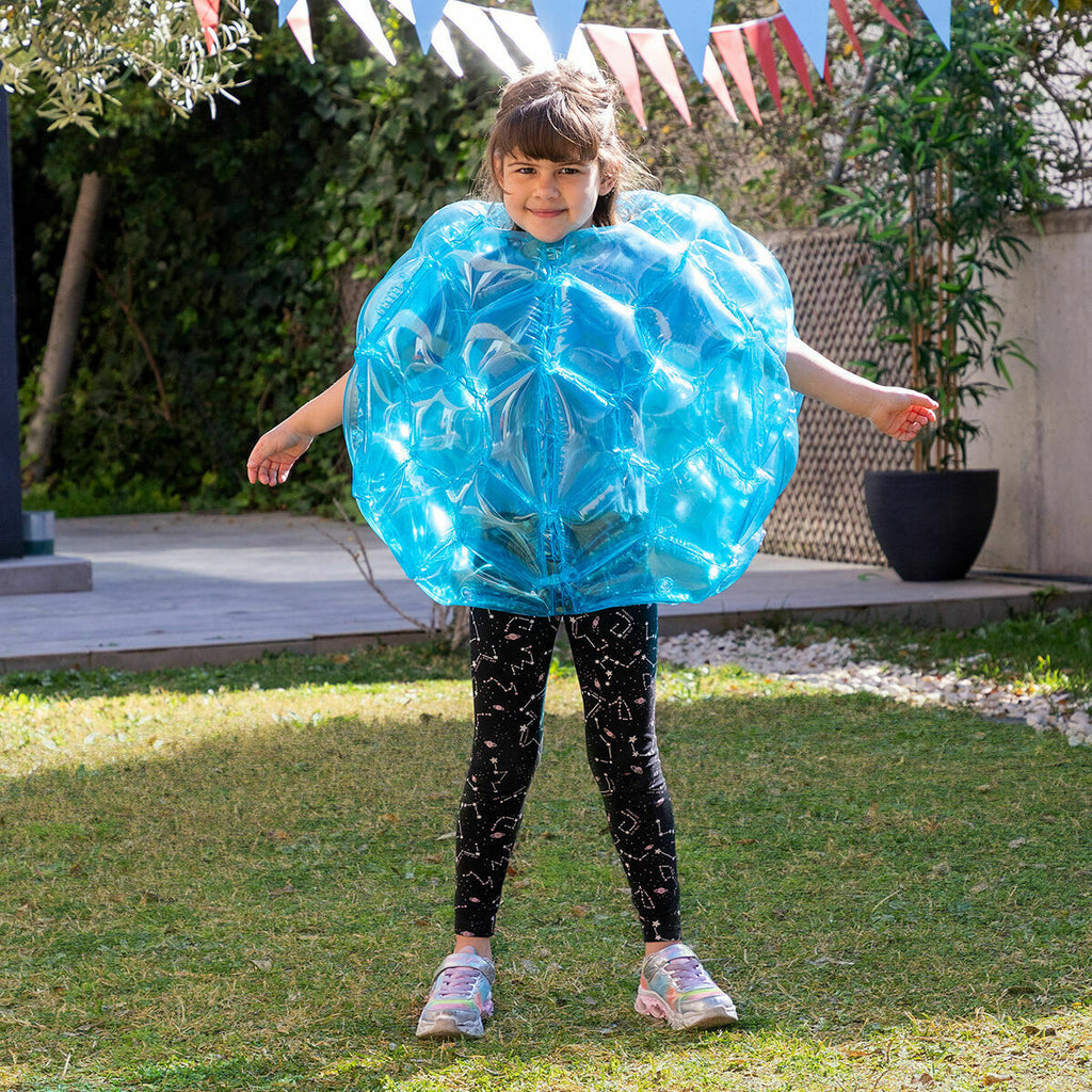 InnovaGoods Outdoor-Spielset – 2 Bumperbälle und 360°-Wassersprinkler
