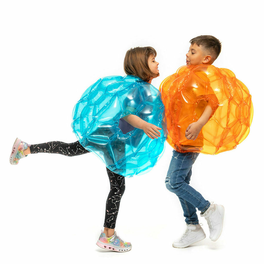 InnovaGoods Outdoor-Spielset – 2 Bumperbälle und 360°-Wassersprinkler