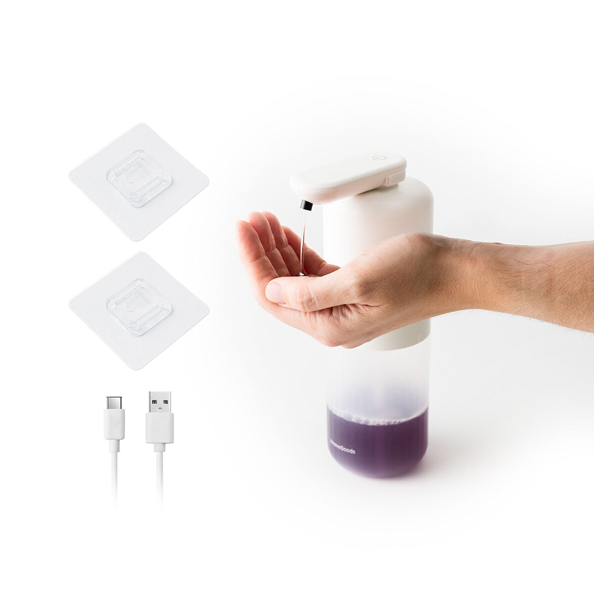 InnovaGoods Diseeth & Bitesap Badset mit Zahnpasta- und Sensor-Seifenspender
