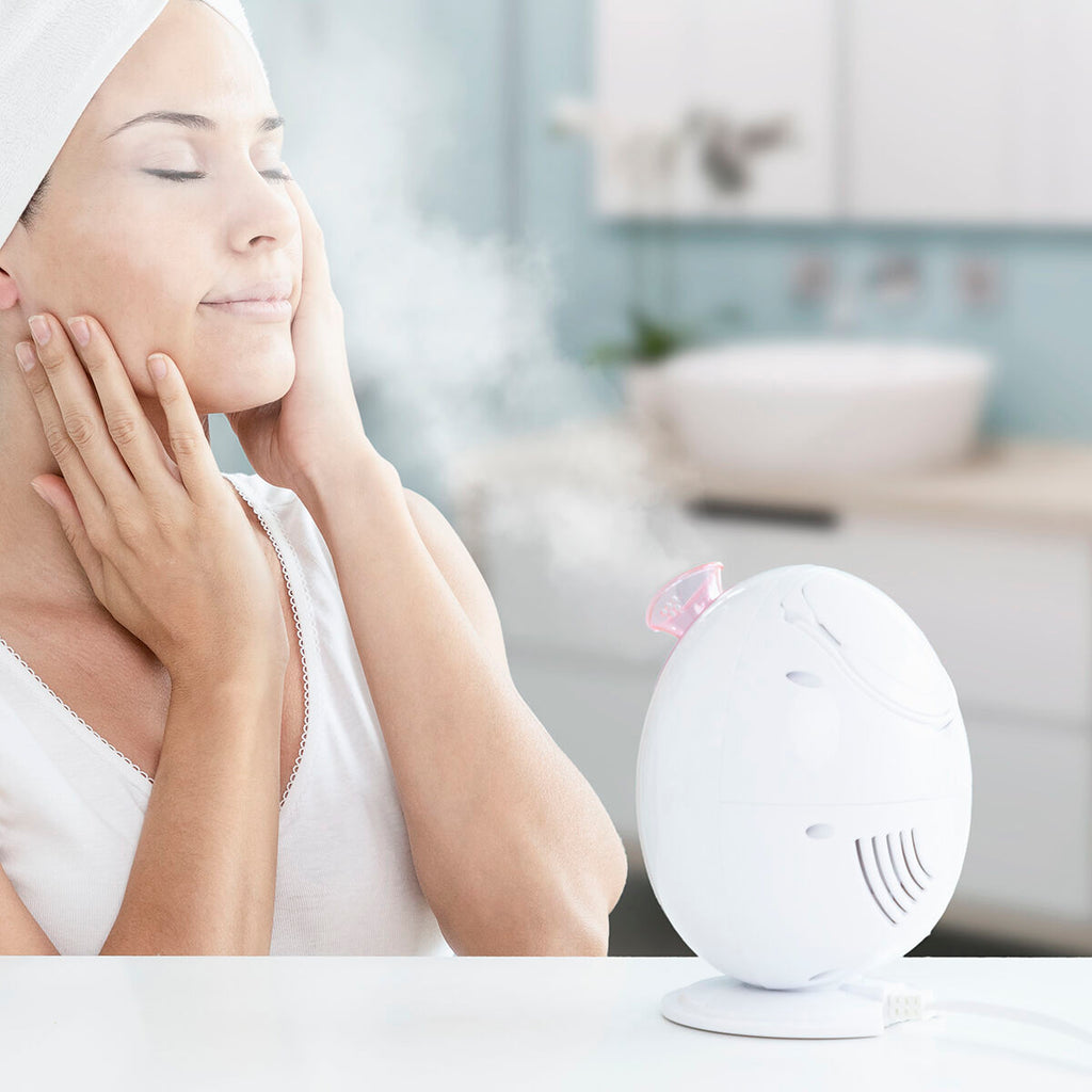 InnovaGoods Gesichtspflege-Set – Moispa Gesichtssauna und Pore·Off Porenreiniger