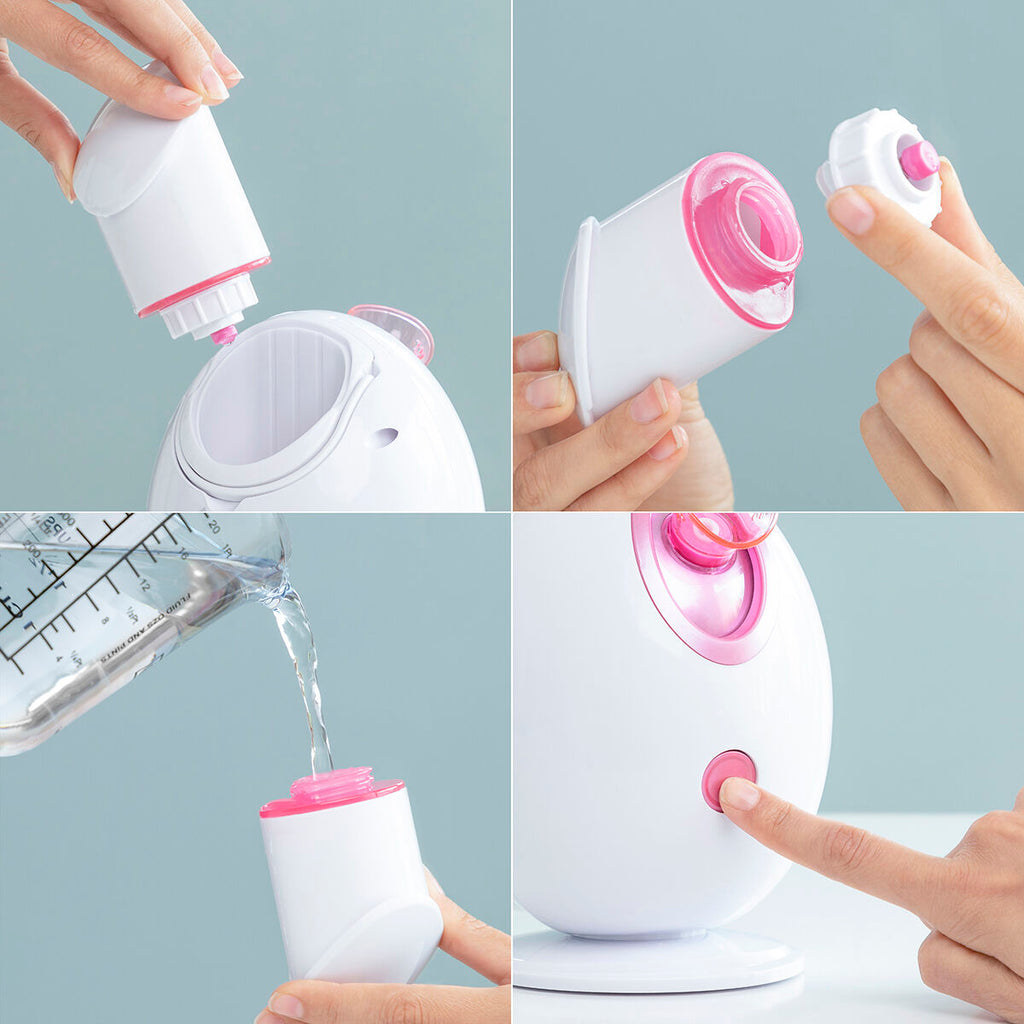 InnovaGoods Gesichtspflege-Set – Moispa Gesichtssauna und Pore·Off Porenreiniger