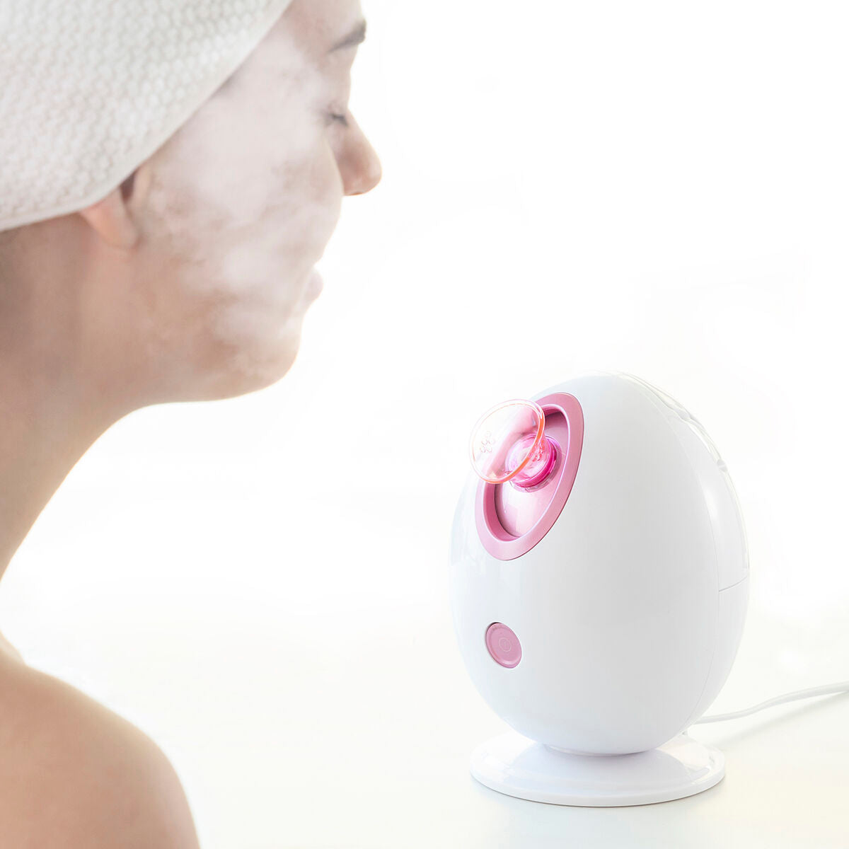 InnovaGoods Gesichtspflege-Set – Moispa Gesichtssauna und Pore·Off Porenreiniger