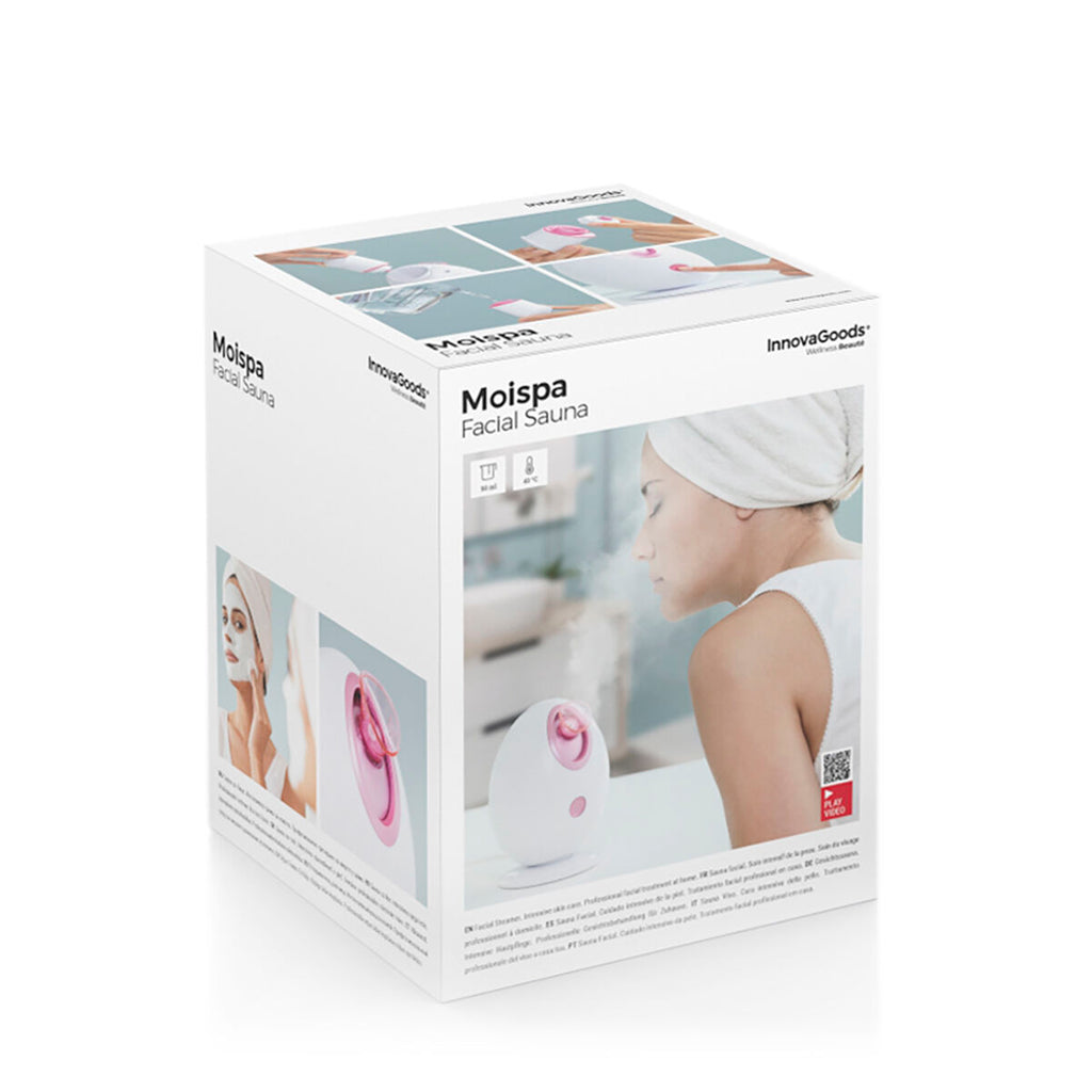 InnovaGoods Gesichtspflege-Set – Moispa Gesichtssauna und Pore·Off Porenreiniger