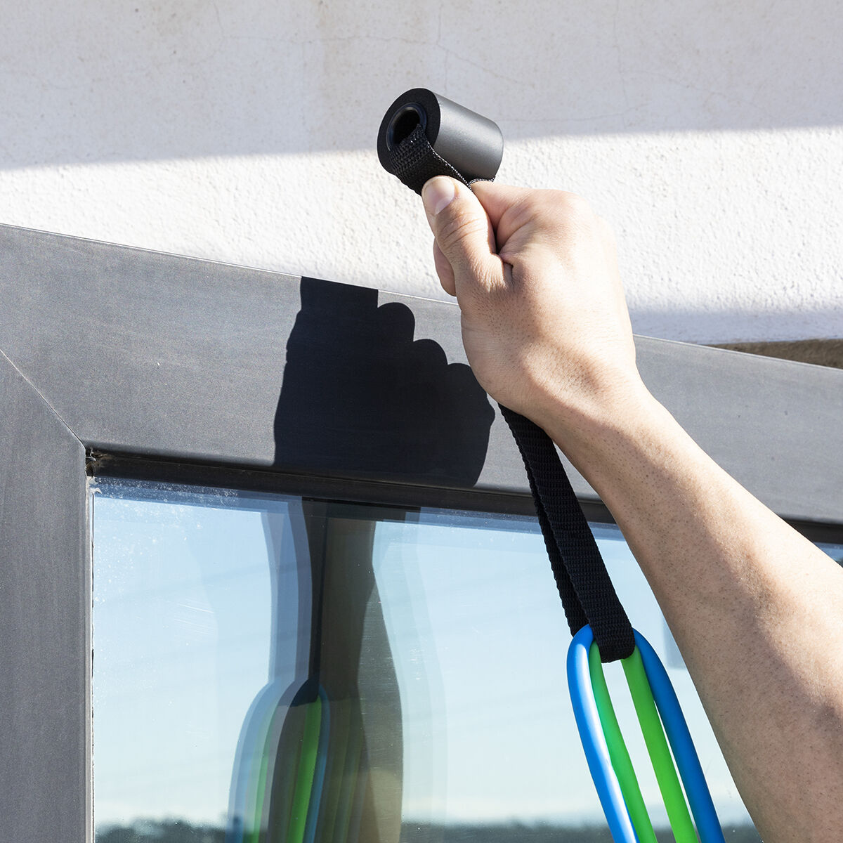 InnovaGoods Plawer Bauchtrainer mit Tribainer-Widerstandsbändern – Paket