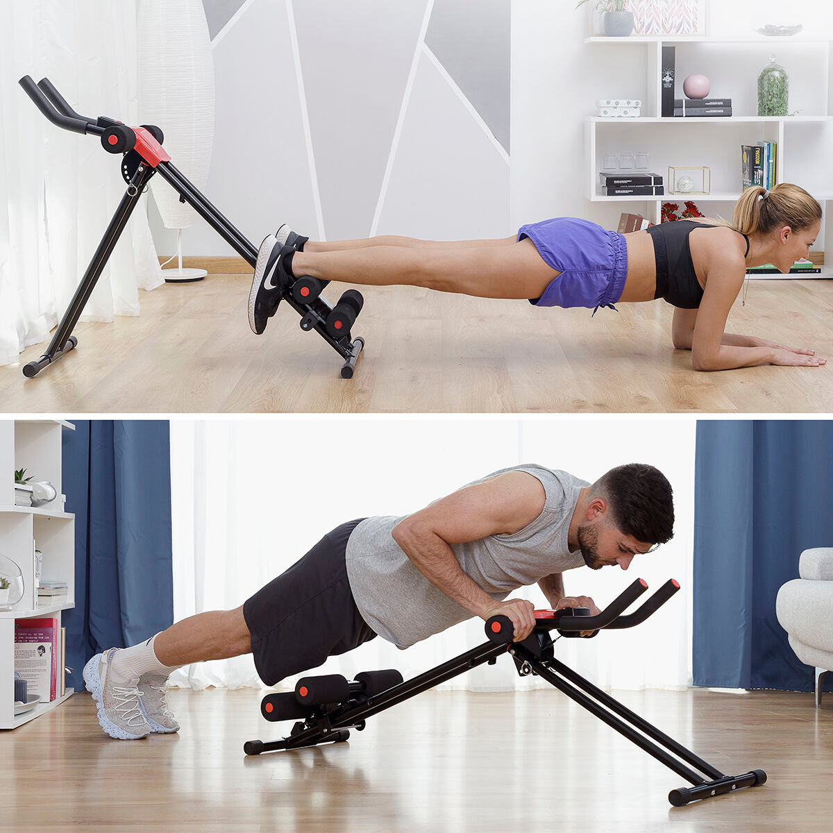 InnovaGoods Plawer Bauchtrainer mit Passwa-Sportweste XL – Paket